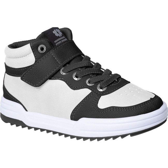 Tênis Xuá Xuá Masculino Cano Longo Preto e Branco ... - LEPETI 