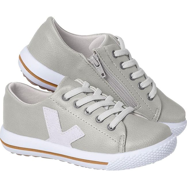 Tênis Infantil Xuá Xuá Masculino Casual Gelo - Ref... - LEPETI 