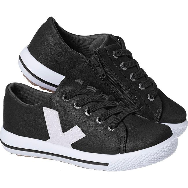  Tênis Xuá Xuá Masculino Casual Preto - Ref185 - LEPETI 