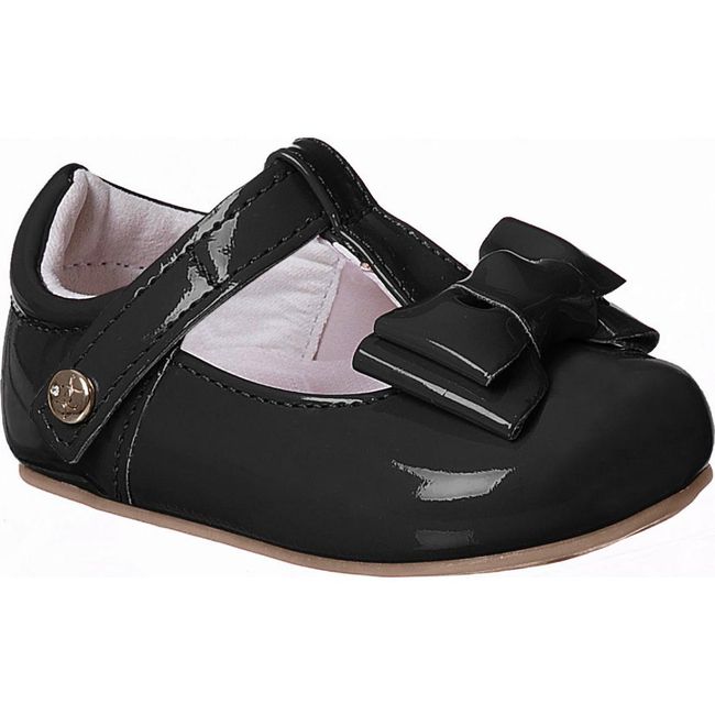 Sapatilha Infantil Xuá Xuá Feminina Laço Preto - R... - LEPETI 