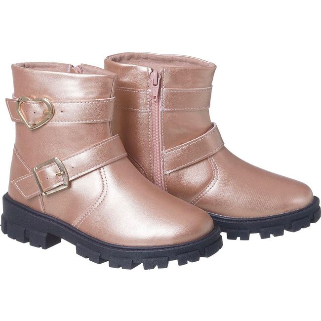 Coturno Infantil Xuá Xuá Feminino Rose - Ref210 - LEPETI 