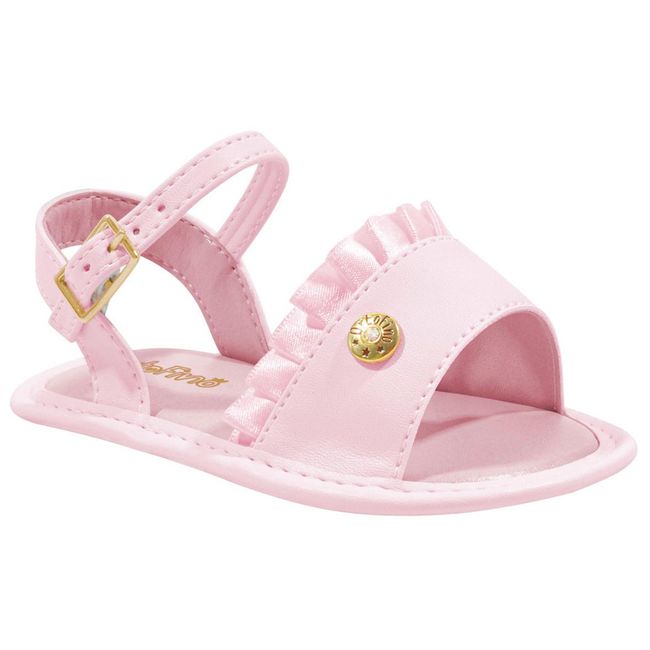 Sandália Infantil Ortofino Feminina Rosa - Ref257 - LEPETI 