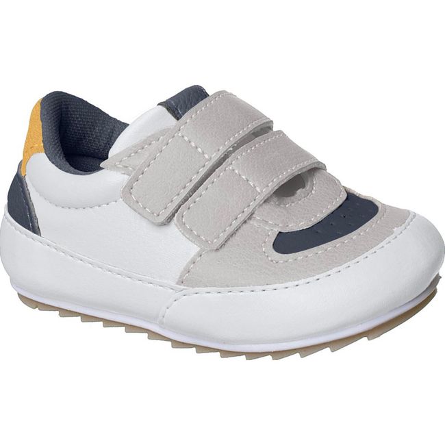 Tênis Infantil Xua Xua Masculino Gelo/Marinho - Re... - LEPETI 