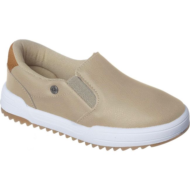 Sapato Infantil Xuá Xuá Masculino Taupe - Ref299 - LEPETI 