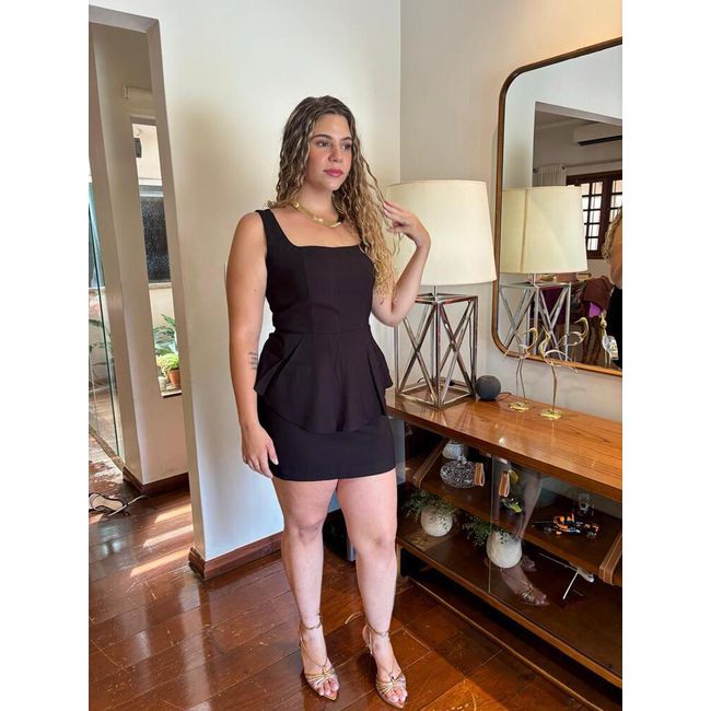 Vestido Feminino Amanda Preto - Ref313 - LEPETI 