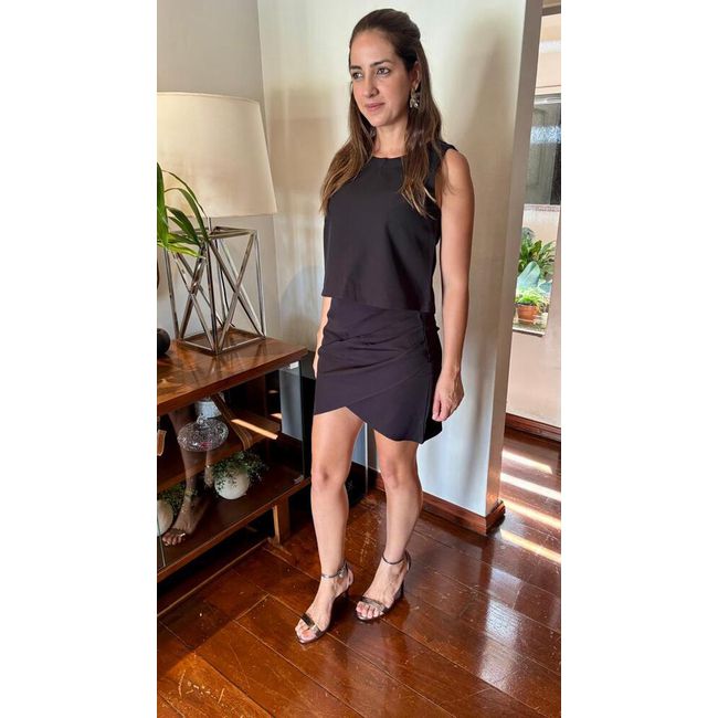 Conjunto Feminino Sabrina Preto - Ref316 - LEPETI 