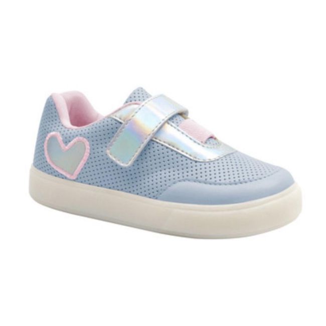 Tênis Infantil Ortofino Feminino Enseada com Led -... - LEPETI 