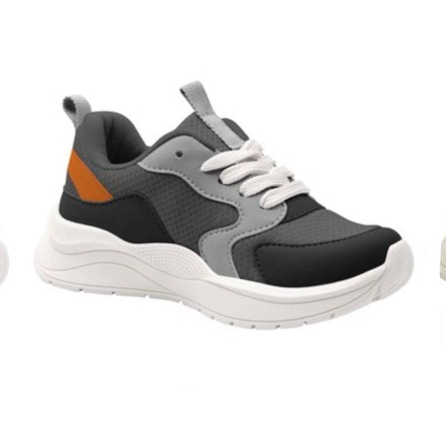 Tênis Infantil Ortofino Masculino Esportivo Grafit... - LEPETI 