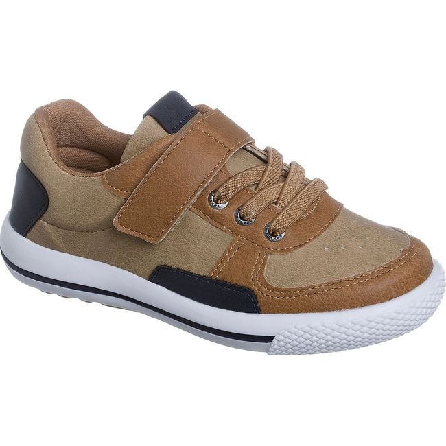 Tênis Infantil Xua Xua Masculno Caramelo/Marinho -... - LEPETI 