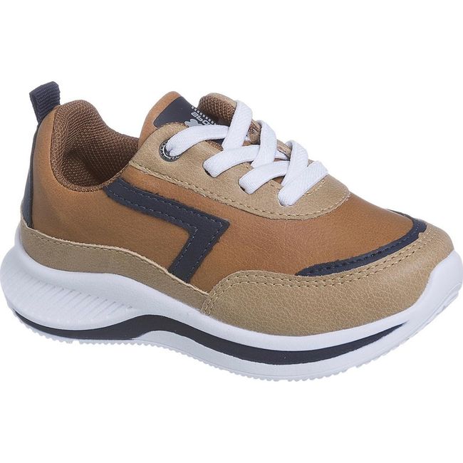 Tênis Infantil Xua Xua Masculino Caramelo - Ref354 - LEPETI 