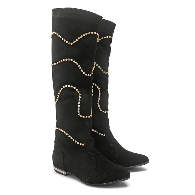 bota cano longo infantil