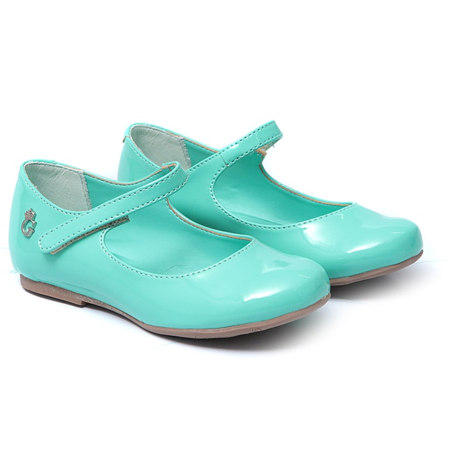 sapato infantil feminino azul