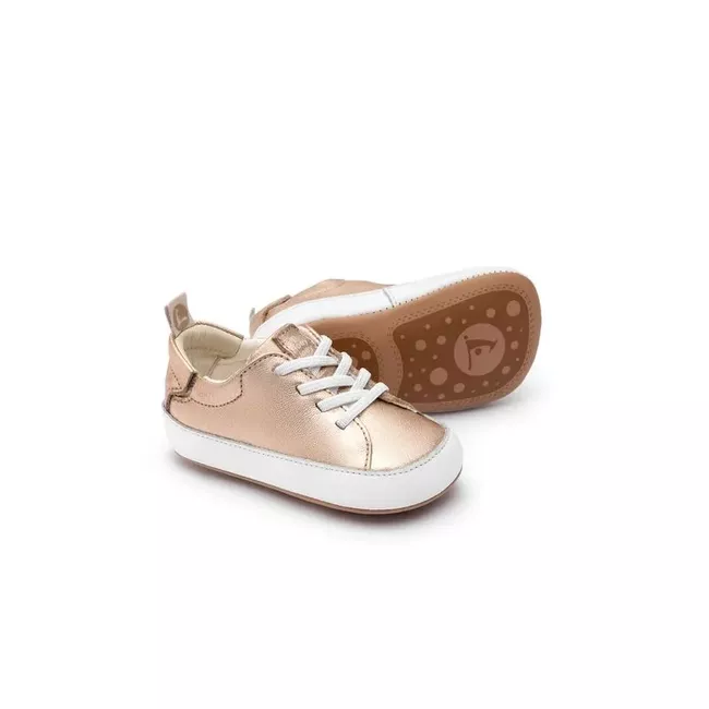 Tênis Bebê Tip Toey Joey Feminino Snuggle Rose Gol... - LEPETI 