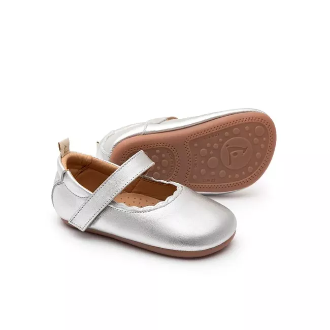 Sapatilha Infantil Tip Toey Joey Roundy Prata - Re... - LEPETI 