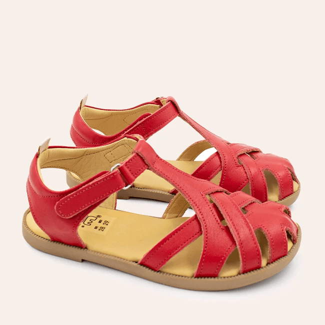 Sandália Infantil Blue Feminina Pamela Vermelho - ... - LEPETI 