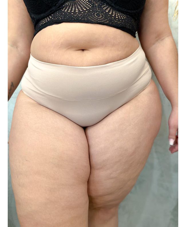 Calcinha Plus Size Premium Chocolate Conforto 006.10