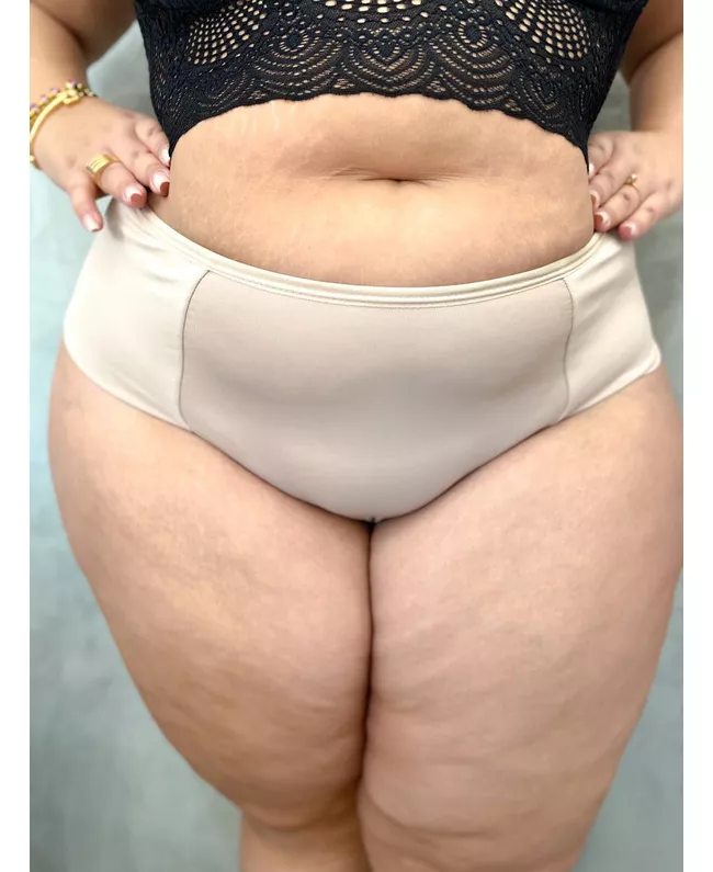 Calcinha Premium Plus Size Chocolate Conforto 026.... - JOYCE PRADO