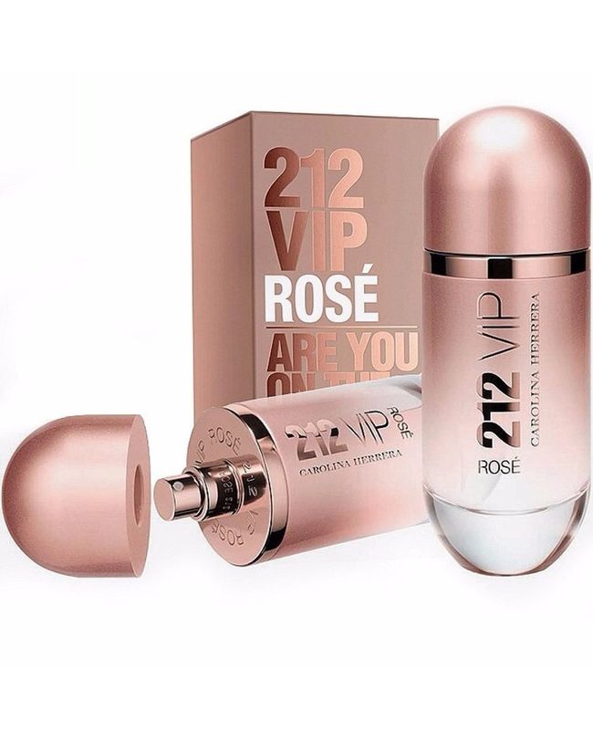 PERFUME 212 VIP ROSÉ CAROLINA HERRERA FEMININO EAU DE PARFUM 80 ML
