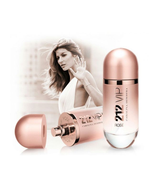 PERFUME 212 VIP ROSÉ CAROLINA HERRERA FEMININO EAU DE PARFUM 80 ML