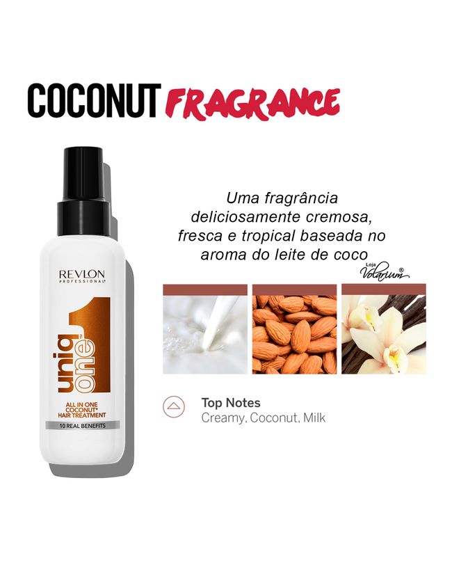 Revlon Profissional Protetor Termico Uniq One Coconut 10 Beneficios 