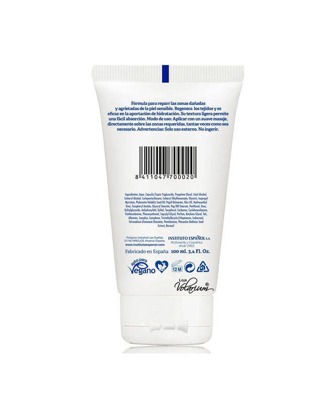 Instituto Español Vital Beauty Sensitiv Reparador - Creme para os Pés 100ml