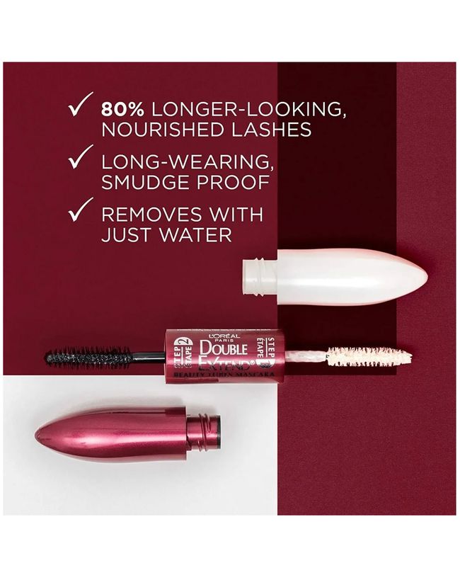 RIMEL MASCARA DE CILIOS LOREAL PARIS DOUBLE EXTREND BEAUTY COR 570 PRETO