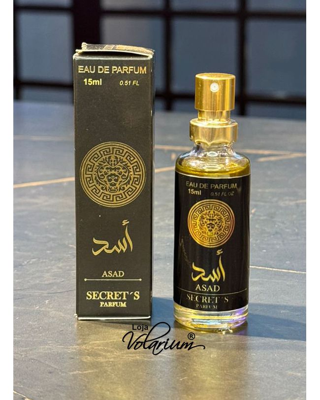 Perfume Arabe Asad Decanter Miniatura 15 ml