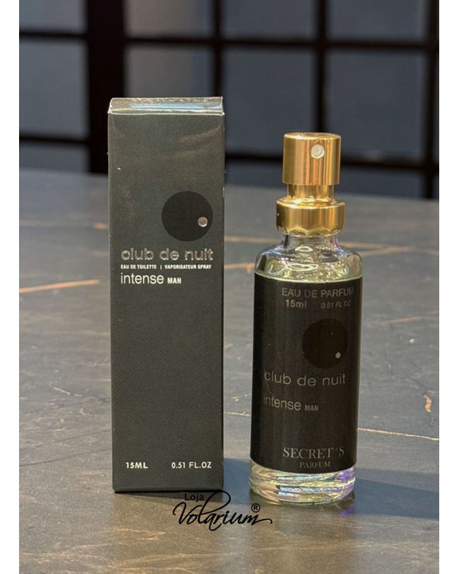 Perfume Arabe Club de Nuit Intense Decanter Miniatura 15 ml 