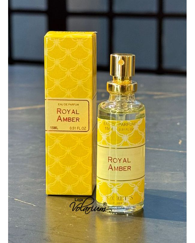 Perfume Arabe Royal Amber Decanter Miniatura 15 ml