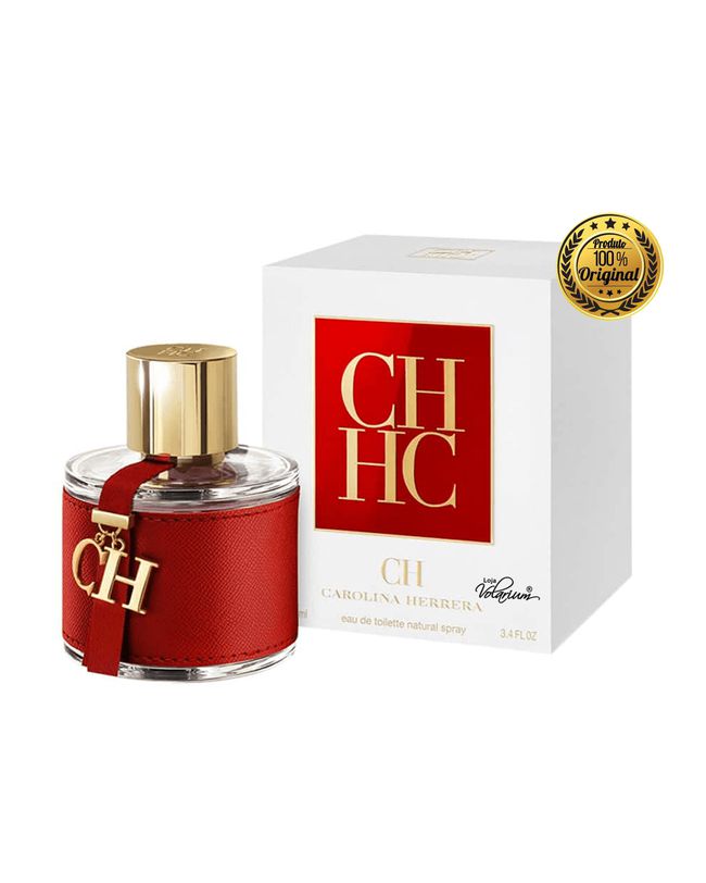 PERFUME CH CAROLINA HERRERA FEMININO EAU DE TOILETTE 100 ML