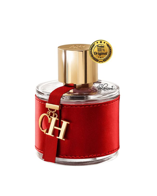 PERFUME CH CAROLINA HERRERA FEMININO EAU DE TOILETTE 100 ML