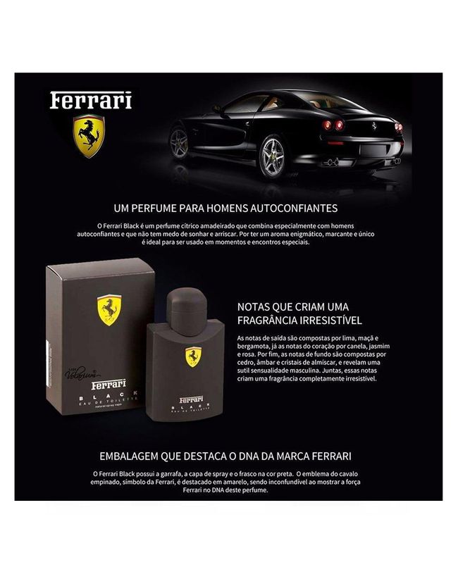 Perfume Ferrari Black Eau de Toilette