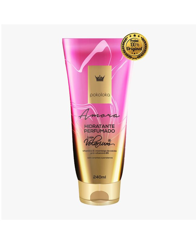 Creme Amora Pokoloka Hidratante Perfumado 