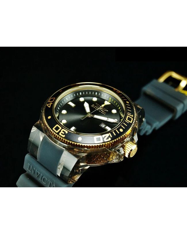 RELOGIO INVICTA PRO DIVER 32337 BLACK TRANSPARENTE