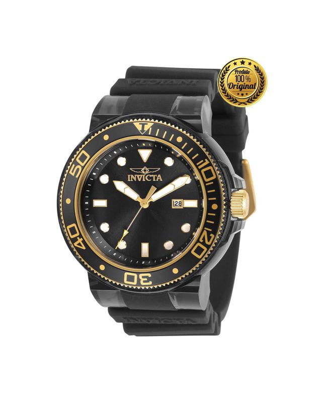 RELOGIO INVICTA PRO DIVER 32337 BLACK TRANSPARENTE