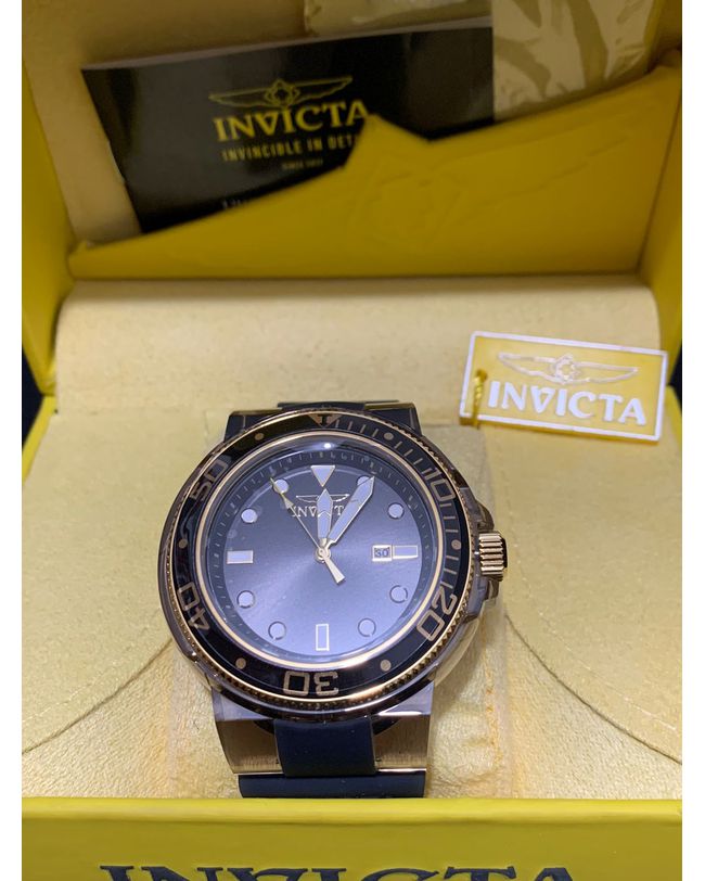 RELOGIO INVICTA PRO DIVER 32337 BLACK TRANSPARENTE