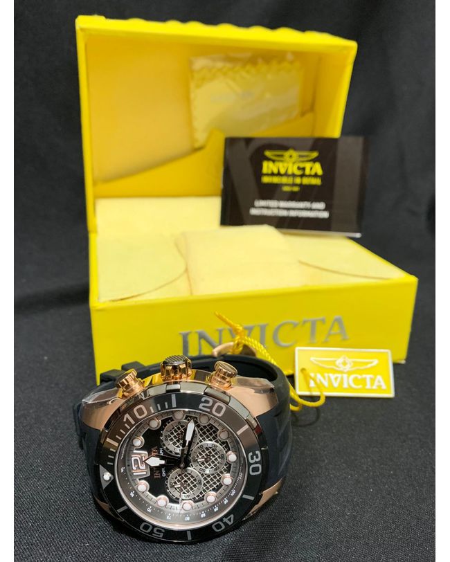 Relógio Invicta Pro Diver Chronograph 33822 Masculino Original 
