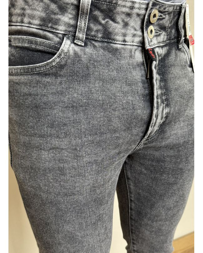 Calça Edwin Masculina Preta Estonada 