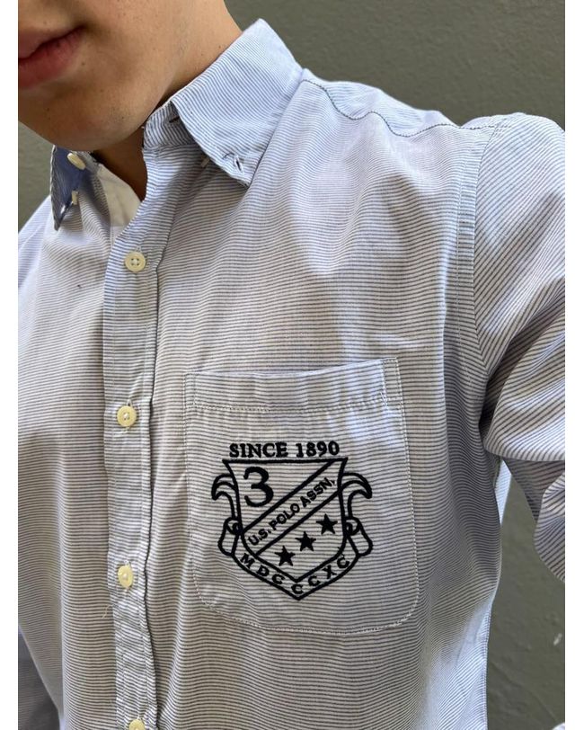 Camisa Masculina Social Importada Listrada USPOLO