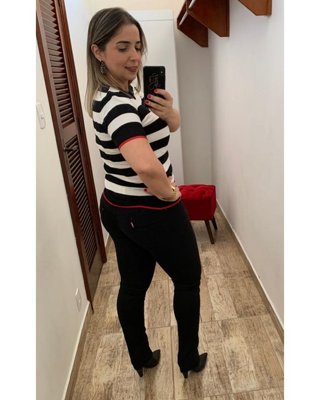 CALÇA FEMININA PRETA LOOPPER 