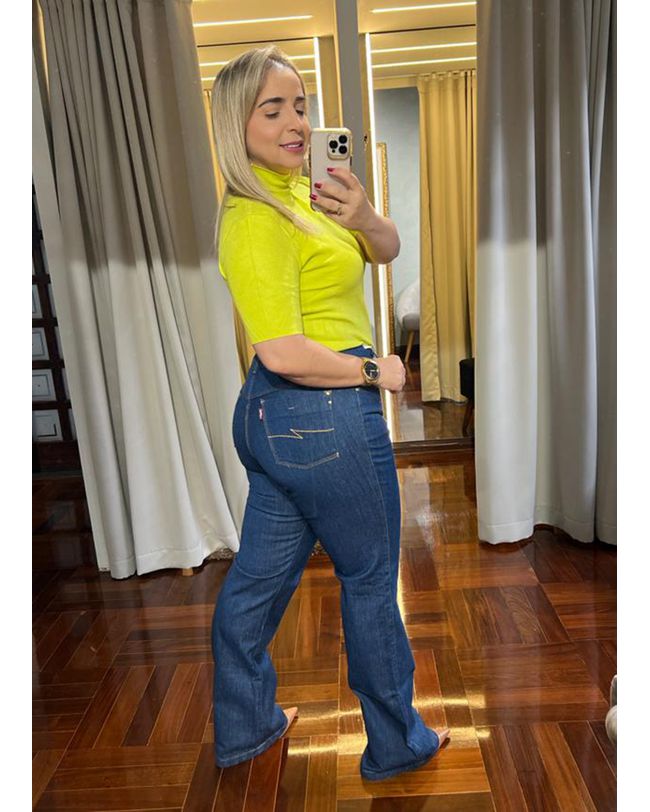 Calça Loopper Feminina Flare Jeans