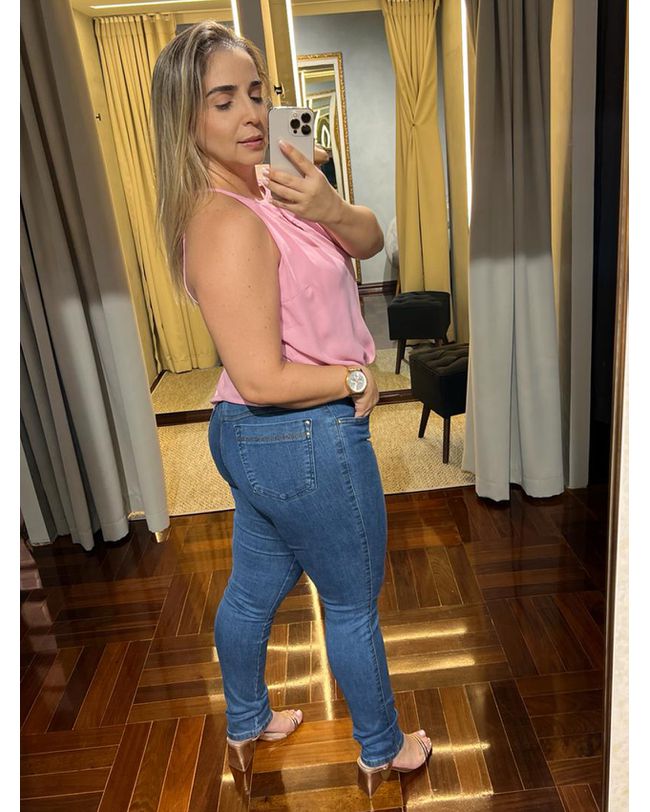 Calça Loopper Feminina Jeans Tradicional