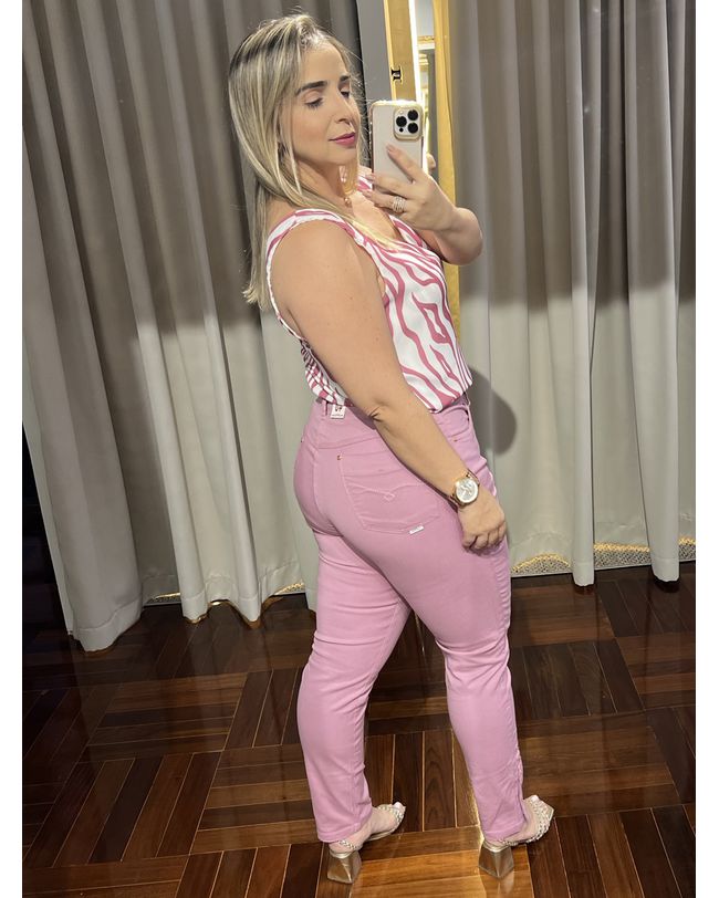 Calça Feminina KIRKLAND Signature - Elástica 4 Direções Com Bolsos Zíper | Poliéster Reciclado
