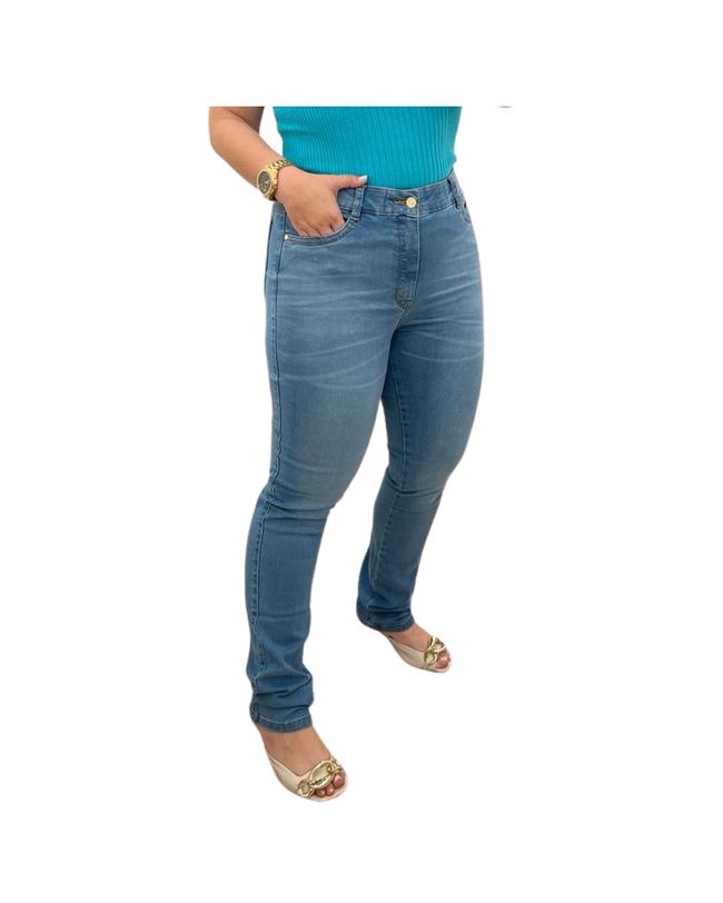 Calça Loopper Feminina Jeans Clara