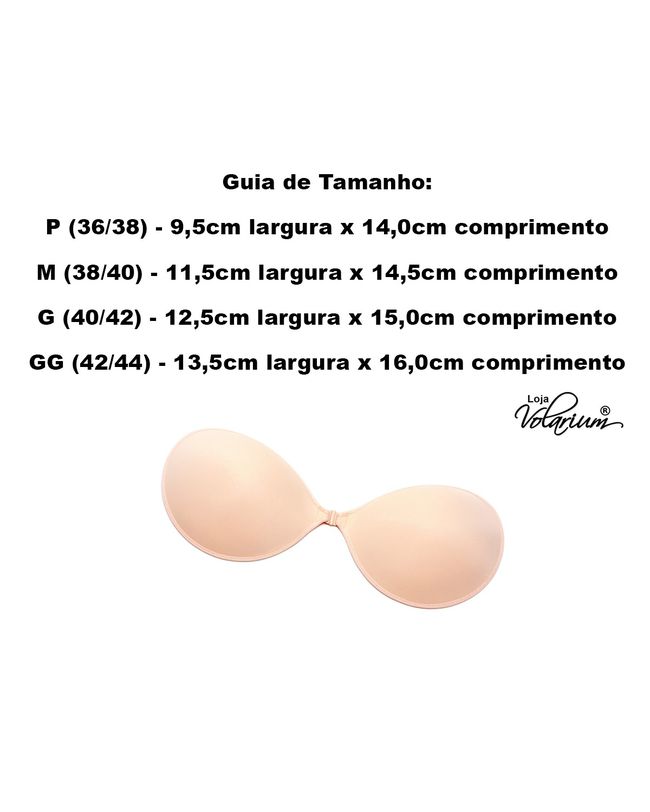 Sutia Adesivo Push UP Levanta e Junta os Seios Nude