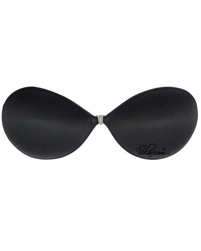 Sutia Adesivo Push Up Levanta Seios Cor Preto
