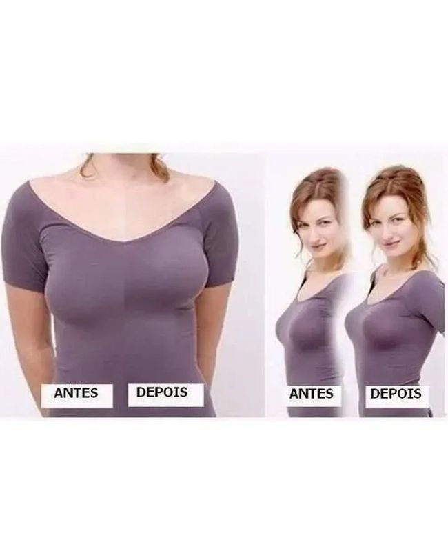 Sutia Adesivo Push Up Levanta Seios Cor Preto