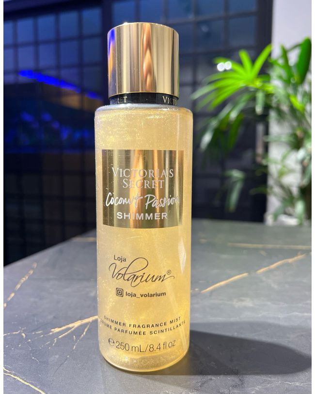 COLONIA BODY SPLASH COCONUT PASSION SHIMMER VICTORIA SECRET ORIGINAL