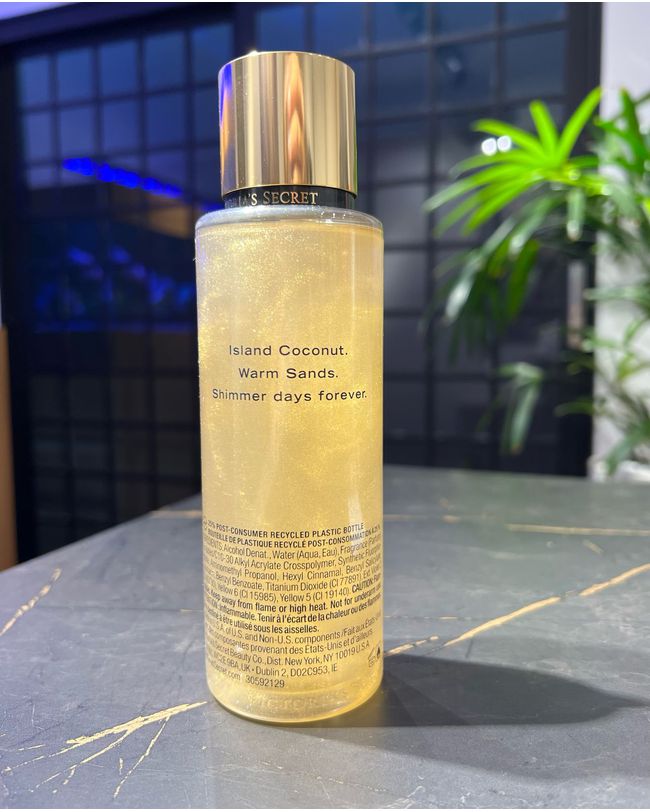 COLONIA BODY SPLASH COCONUT PASSION SHIMMER VICTORIA SECRET ORIGINAL