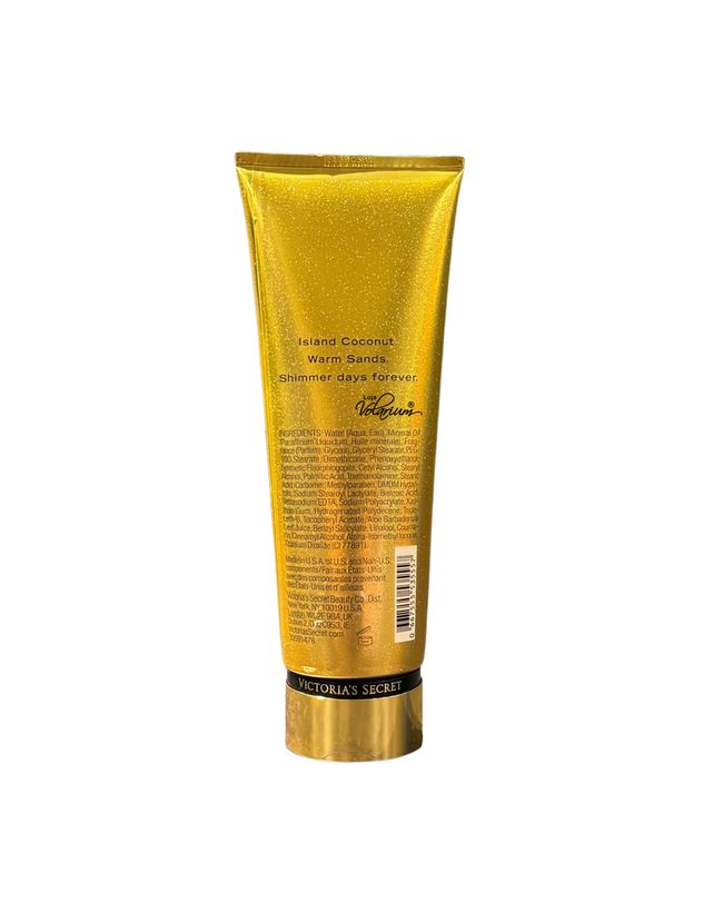  CREME HIDRATANTE COCONUT PASSION SHIMMER VICTORIA SECRET ORIGINAL